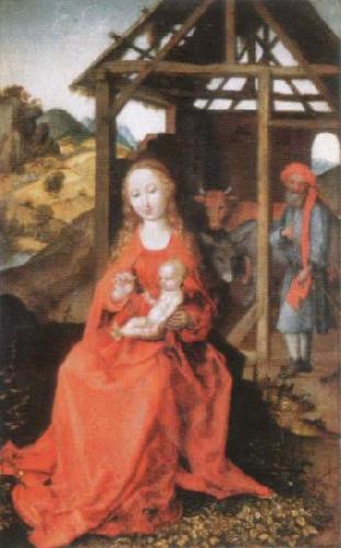 Martin Schongauer The Holy Family Norge oil painting art